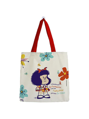 Bolsa Mafalda  Algodon Mediana 
