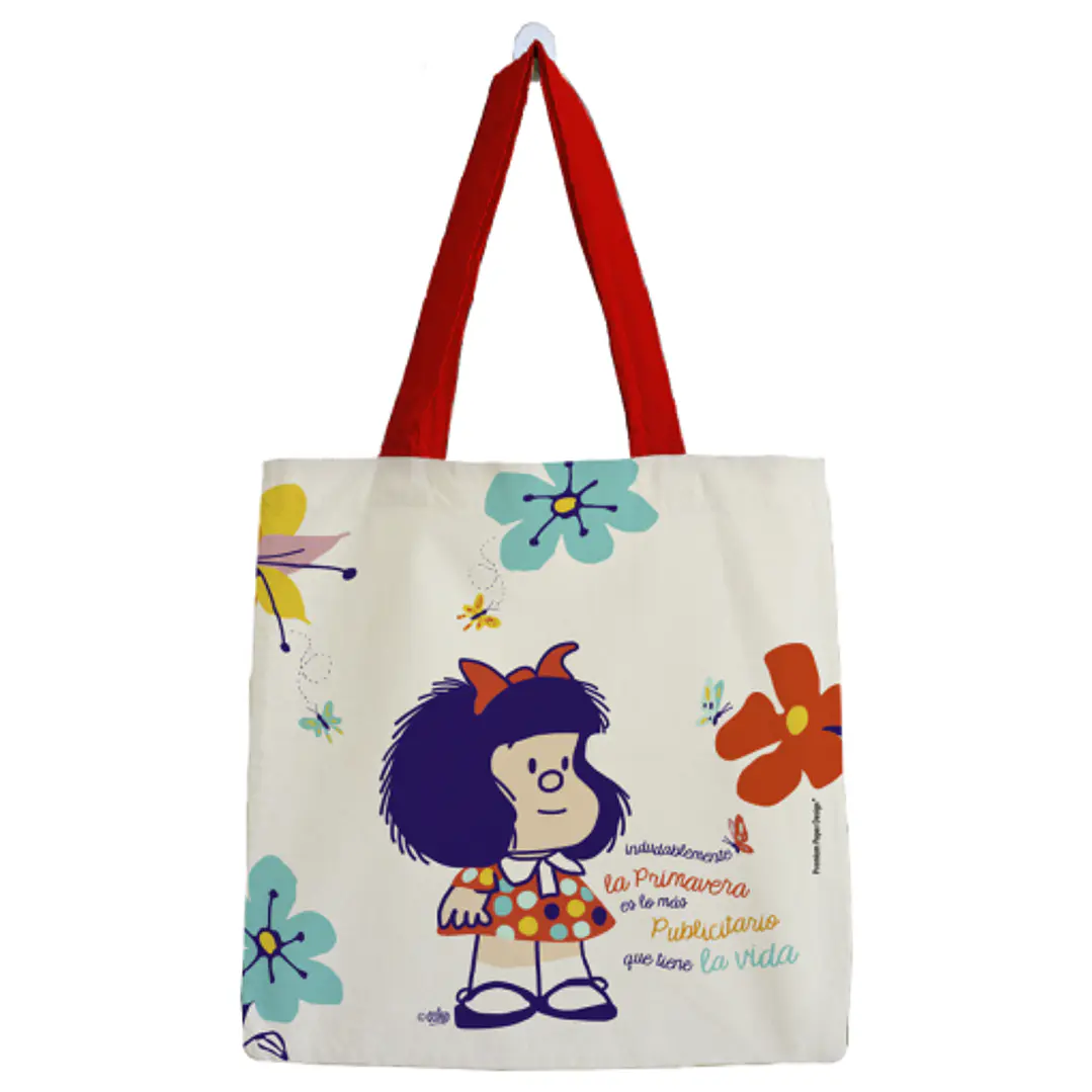 Bolsa Mafalda  Algodon Mediana  1