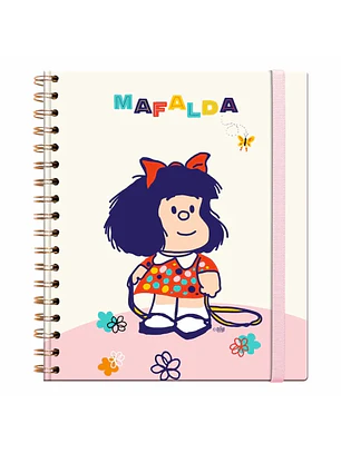 Libreta Tapa Dura Con Espiral Grande – Mafalda