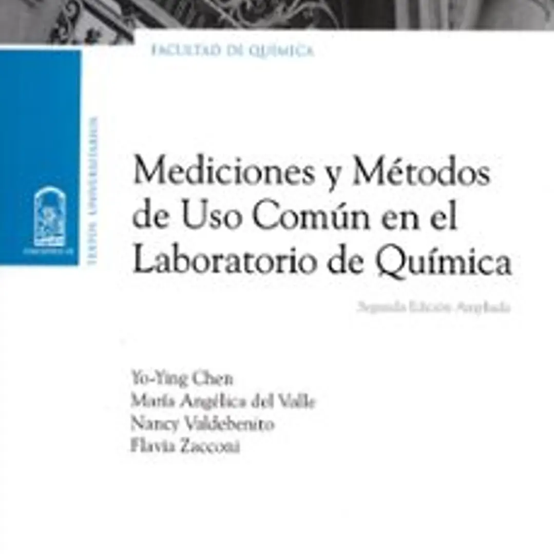 Mediciones Y Metodos De Uso Comun En El Laboratorio De Quimica 1