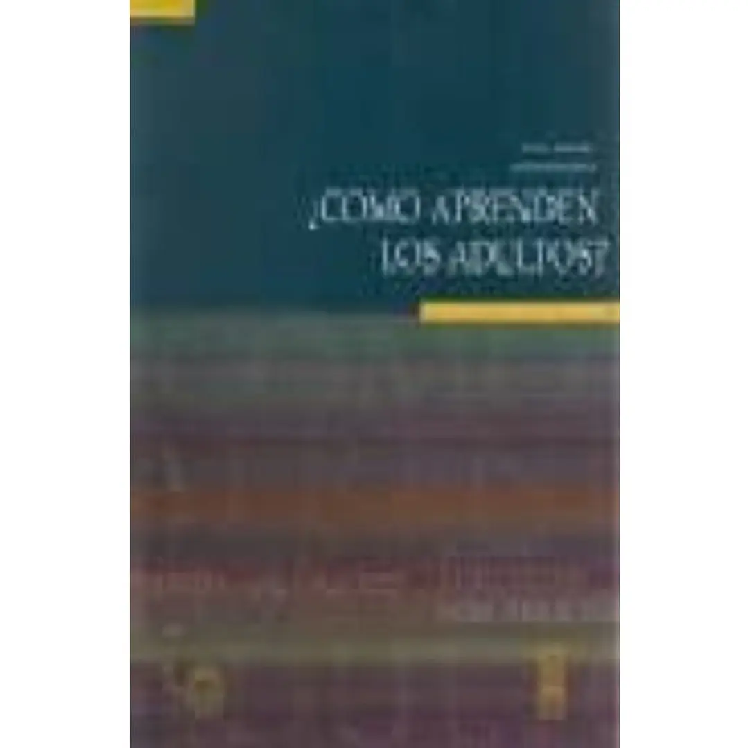 Como Aprenden Los Adultos 1