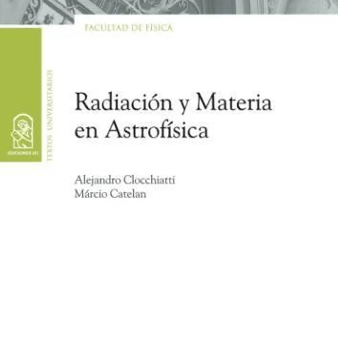 Radiacion Y Materia En Astrofisica 1