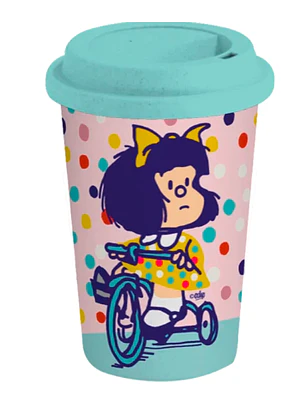 Vaso Ecológico De Bambú 350 Ml – Mafalda Triciclo
