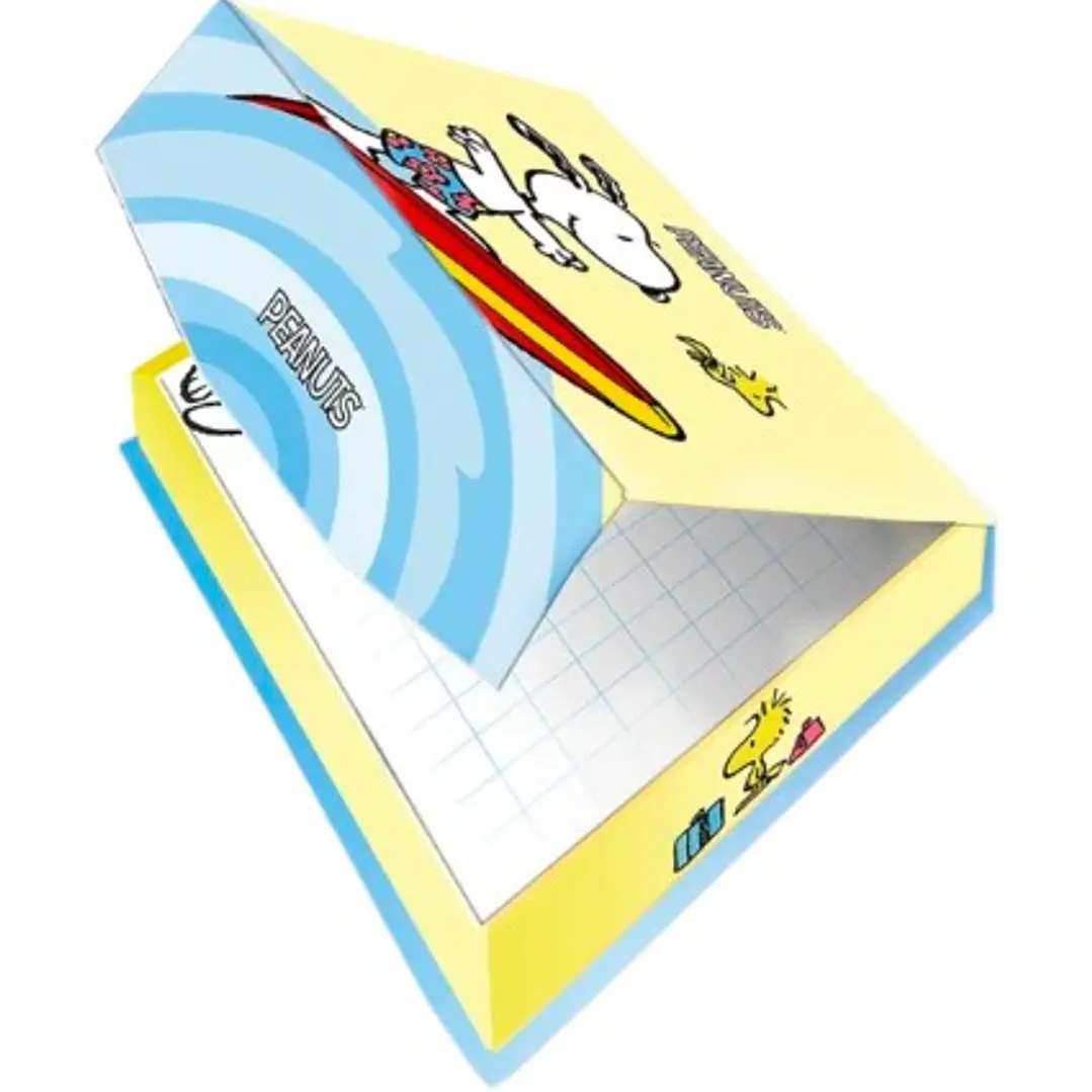 Caja De Notas Con Cierre Magnético – Snoopy 1