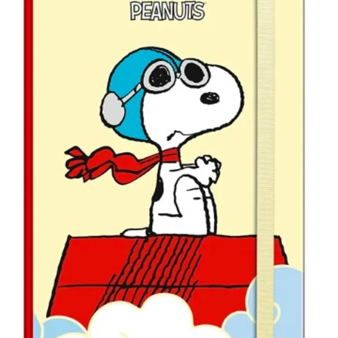 Libreta Tapa Dura Mediana (Hojas Lineadas) – Snoopy 1