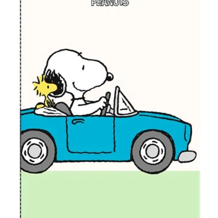 Libreta Tapa Blanda Grande (Lineado) – Snoopy 1