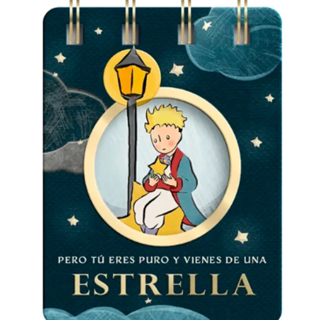 Mini Block Con Espiral – El Principito 15 1