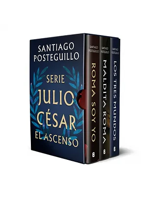 Estuche Trilogia Julio Cesar, El Ascenso (Roma Soy Yo, Maldita Roma, Los Tres Mundos) 