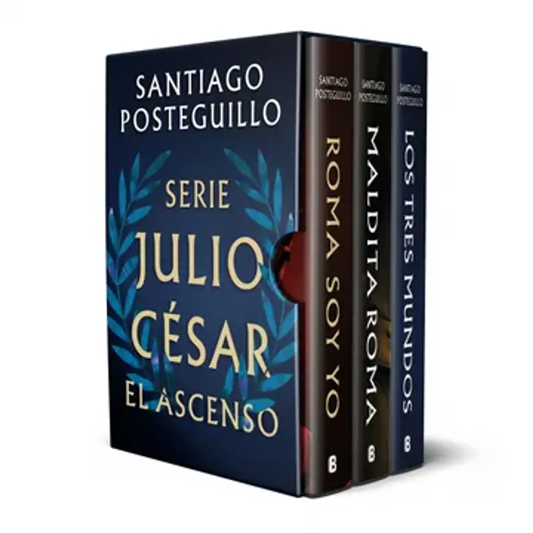 Estuche Trilogia Julio Cesar, El Ascenso (Roma Soy Yo, Maldita Roma, Los Tres Mundos)  1