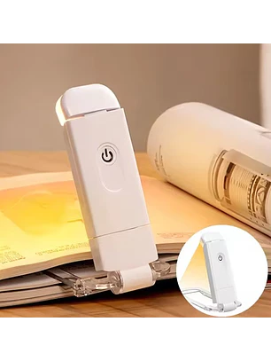 Lampara De Lectura (Rectangular) - Luz Led - Clip 