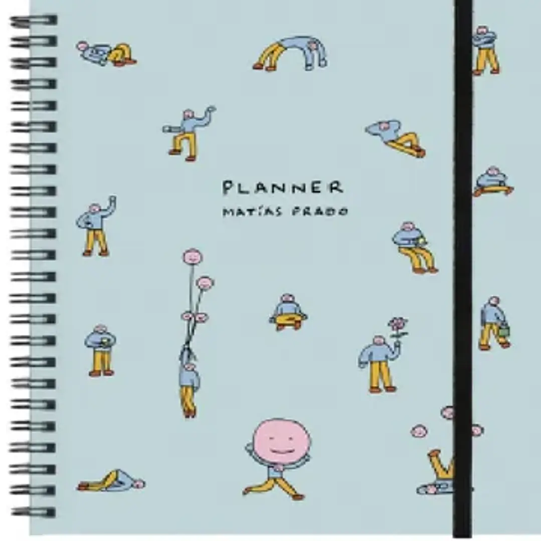 Planner Matias Prado Celeste 1