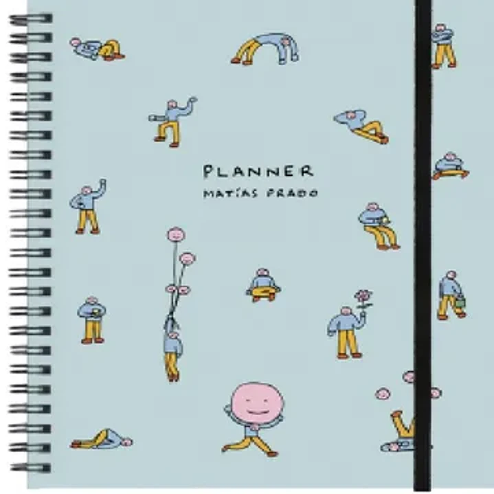 Planner Matias Prado Celeste 1