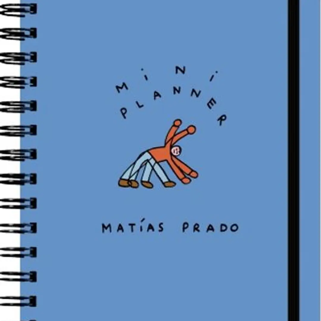 Mini Planner Matias Prado - Azul 1