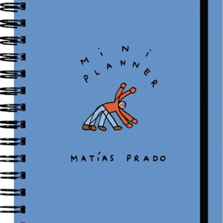 Mini Planner Matias Prado - Azul 1