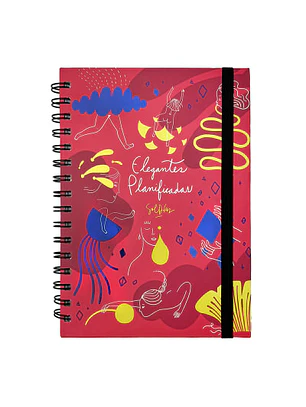 Planner Elegantes Planificadas Rojo - Sol Diaz
