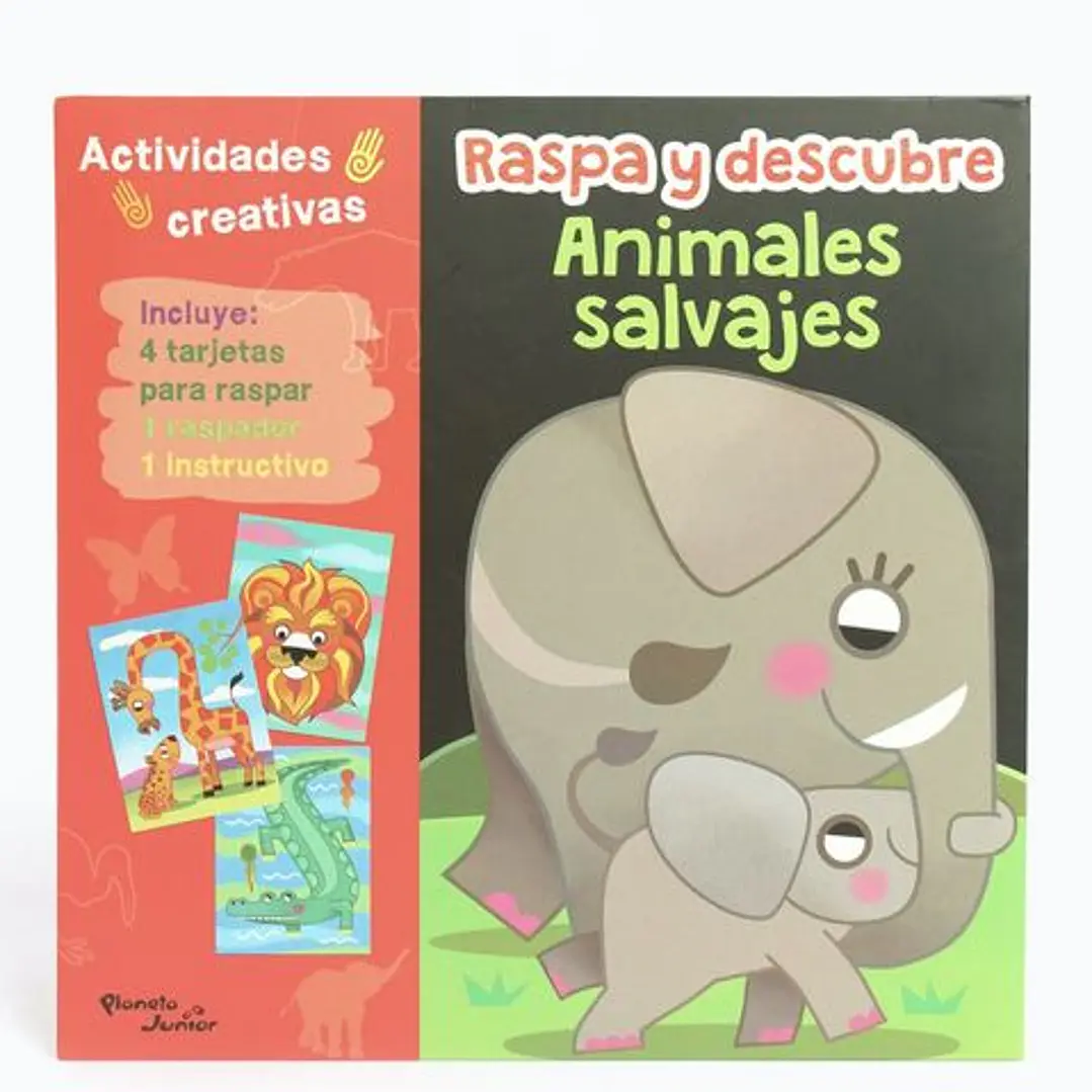 Raspa Y Descubre Animales Salvajes 1
