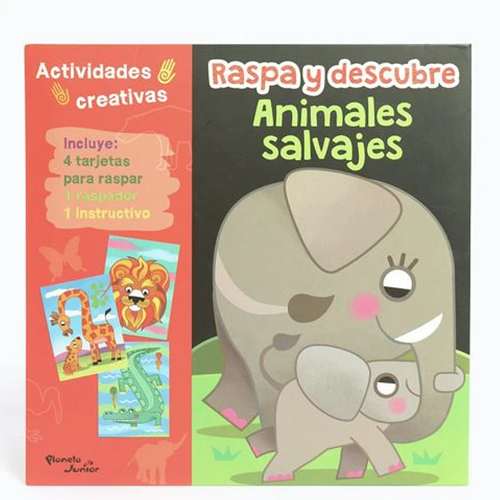 Raspa Y Descubre Animales Salvajes 1