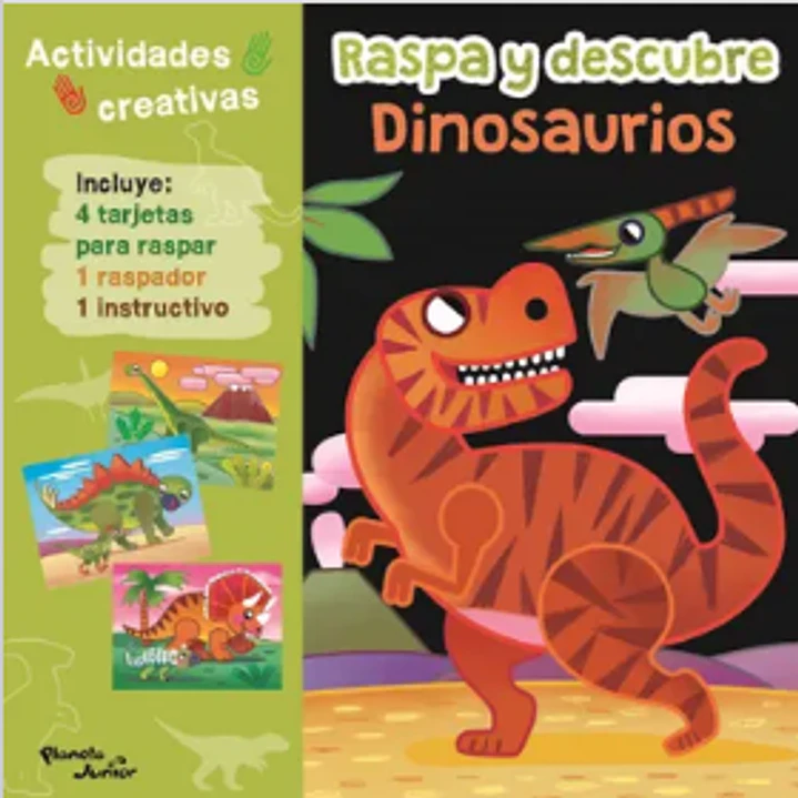 Raspa Y Descubre Dinosaurios 1