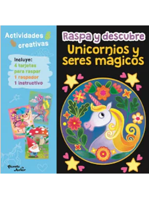 Raspa Y Descubre Unicornios Y Animales Magicos