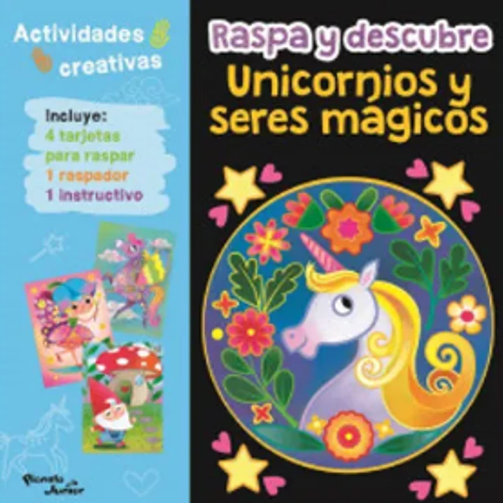 Raspa Y Descubre Unicornios Y Animales Magicos 1