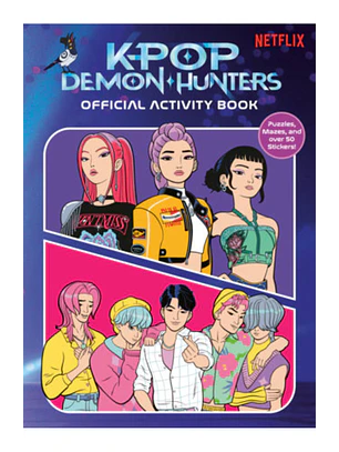 K Pop Demon Hunters Libro De Actividades