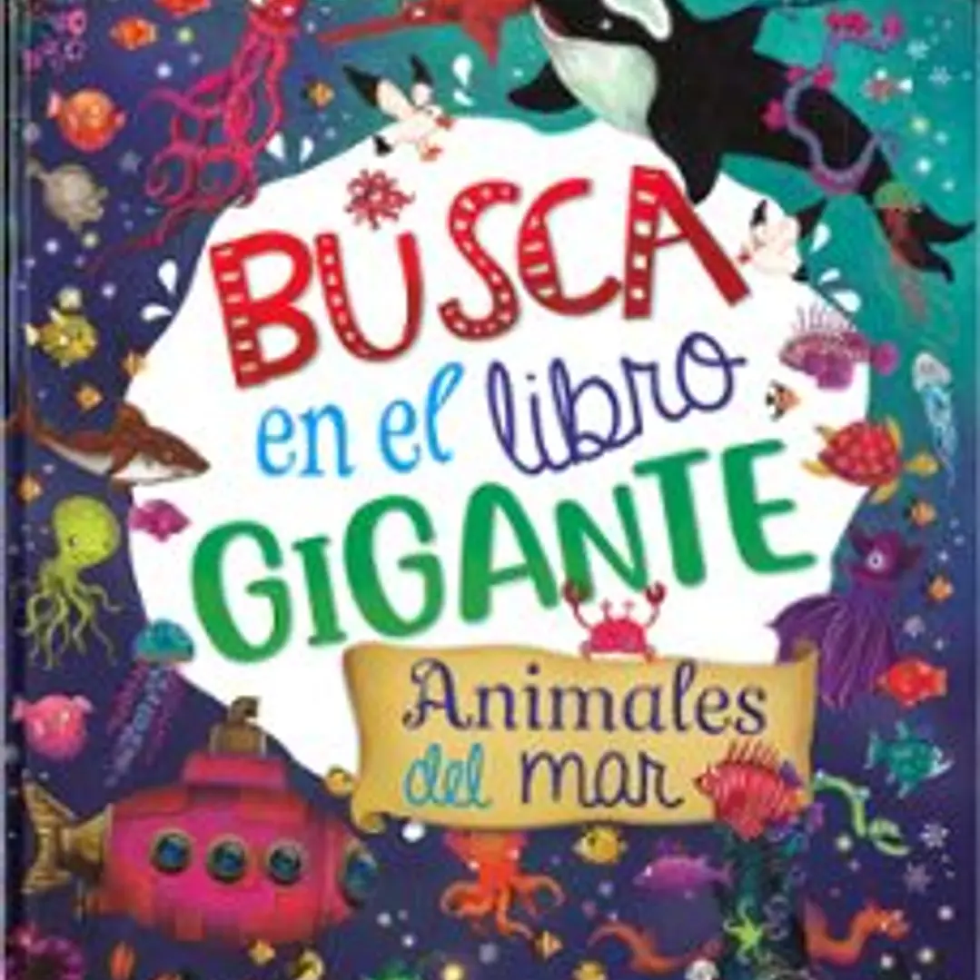 Busca En El Libro Gigante - Animales Del Mar 1