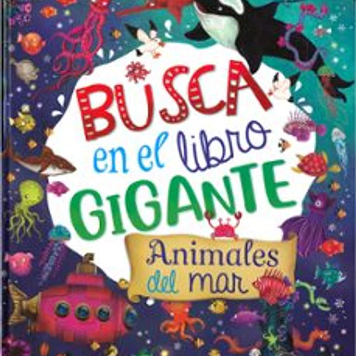 Busca En El Libro Gigante - Animales Del Mar 1