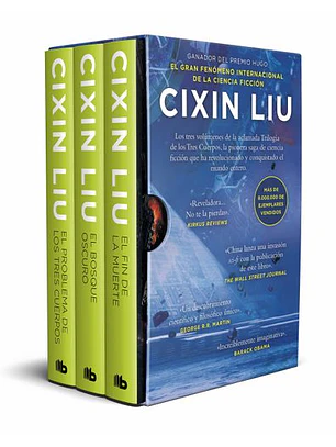 Estuche Trilogia De Los Tres Cuerpos