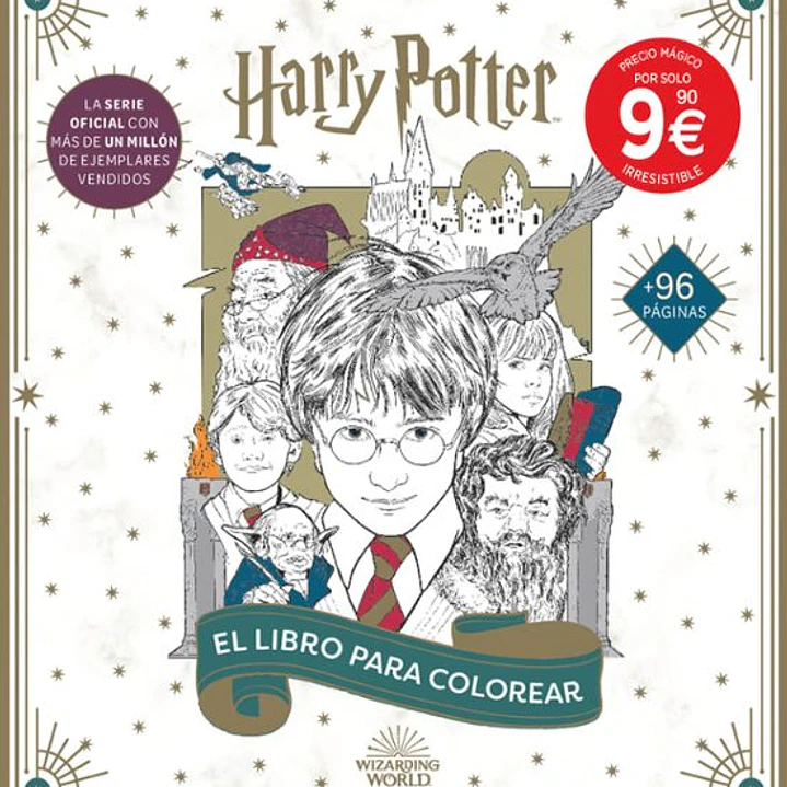 Harry Potter: El Libro Oficial Para Colorear 1