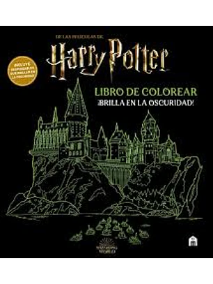 Harry Potter Libro De Colorear Brilla En La Oscuridad 