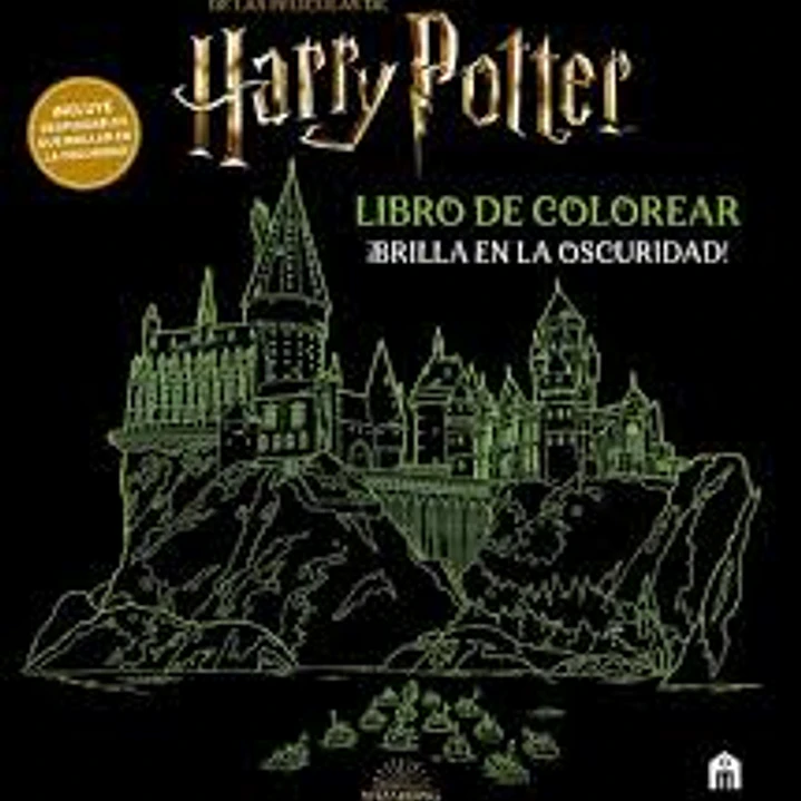 Harry Potter Libro De Colorear Brilla En La Oscuridad  1