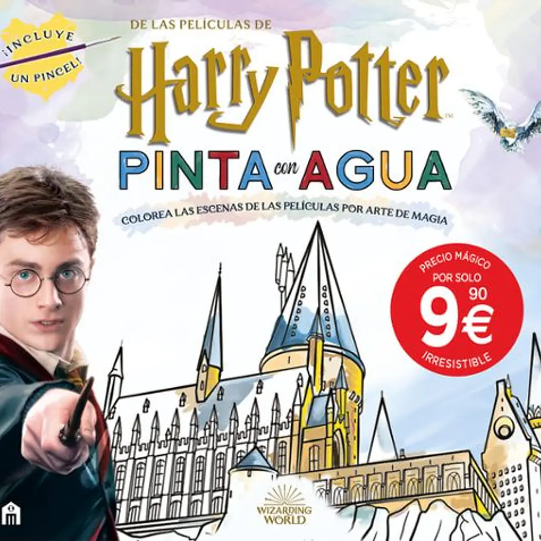 Harry Potter. Pinta Con Agua  1