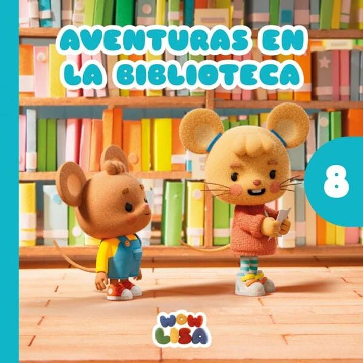 Wow Lisa 8 - Aventuras En La Biblioteca 1