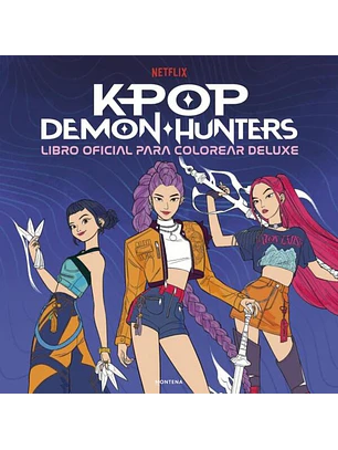 Kpop Demon Hunters. Libro Para Colorear Deluxe