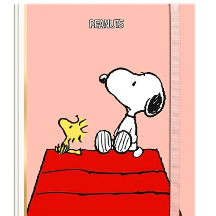 Libreta Tapa Dura Grande (Líneas) – Snoopy 1