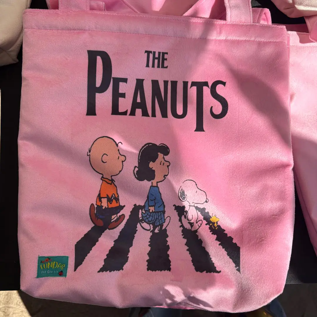 Tote Bag - The Peanuts (Snoopy Rosado) 1