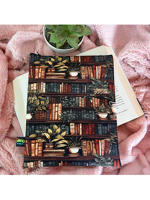 Funda Para Libro (Con Cierre) - Librero Vintage