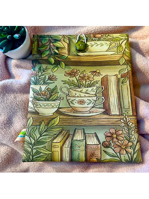 Funda Para Libro (Con Boton) - Repisa Libros Rustica 