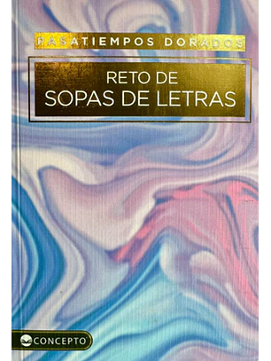 Pasatiempos Dorados - Reto De Sopas De Letras