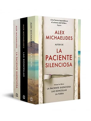 Estuche Alex Michaelides (La Paciente Silenciosa, Las Doncellas, La Furia)