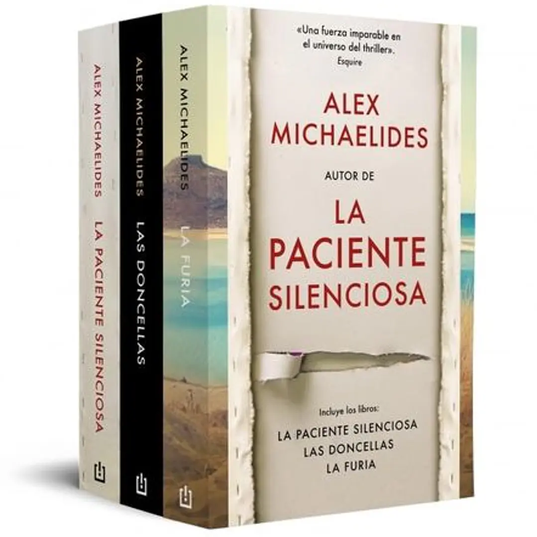 Estuche Alex Michaelides (La Paciente Silenciosa, Las Doncellas, La Furia) 1