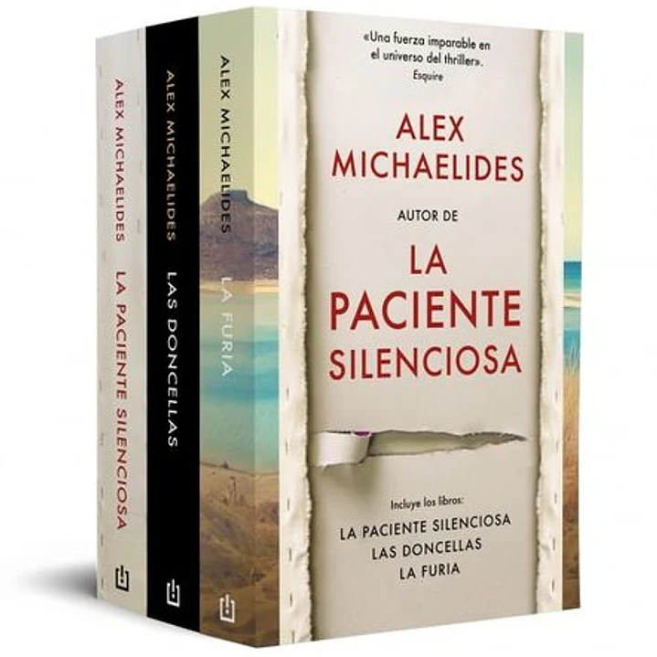 Estuche Alex Michaelides (La Paciente Silenciosa, Las Doncellas, La Furia) 1