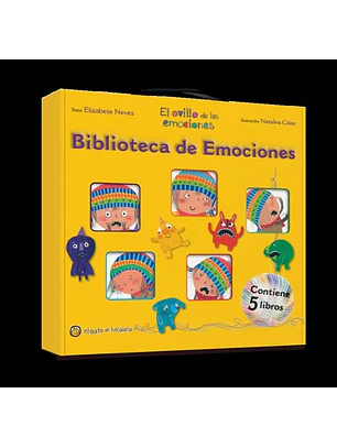 Biblioteca De Emociones (Maletin + 5 Libros)