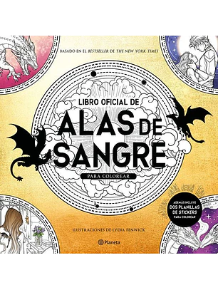 Libro Oficial De Alas De Sangre Para Colorear