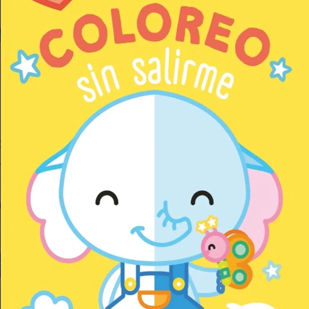 Coloreo Sin Salirme Elefante 1