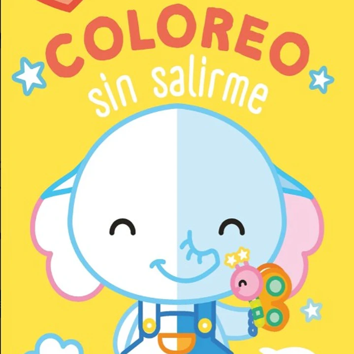 Coloreo Sin Salirme Elefante 1