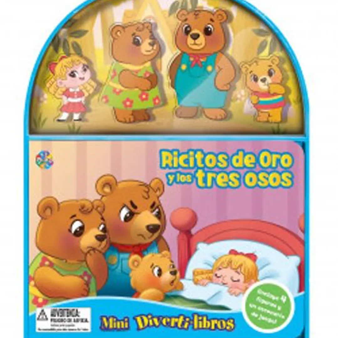 Ricitos De Oro Y Los Tres Osos (Mini Diverti-libros)  1