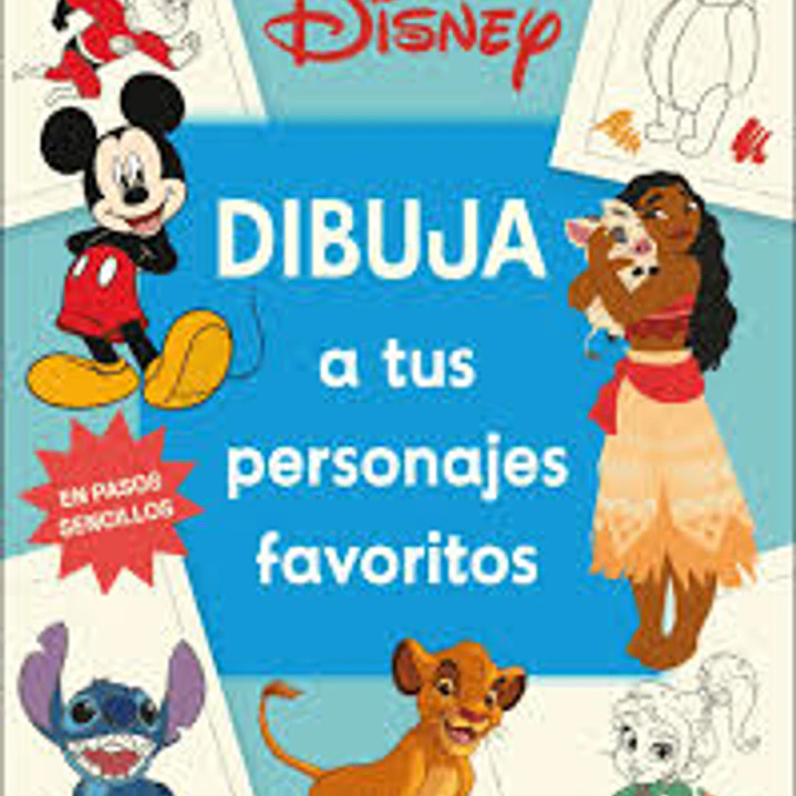 Disney - Dibuja A Tus Personajes Favoritos 1