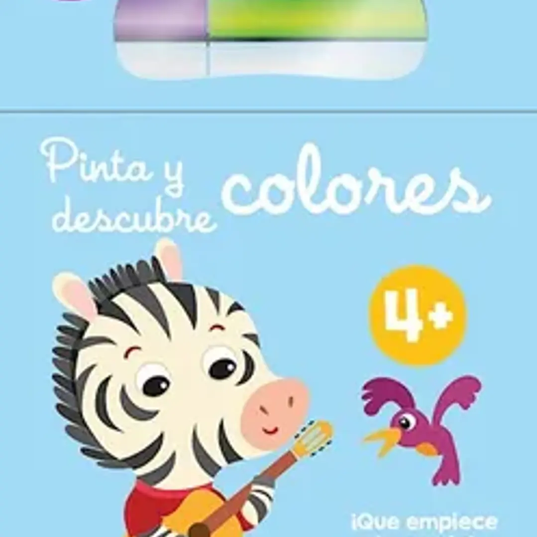 Pinta Y Descubre La Cebra 1