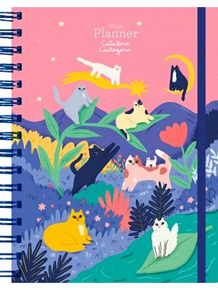 Mini Planner Catalina Cartagena - Gatos